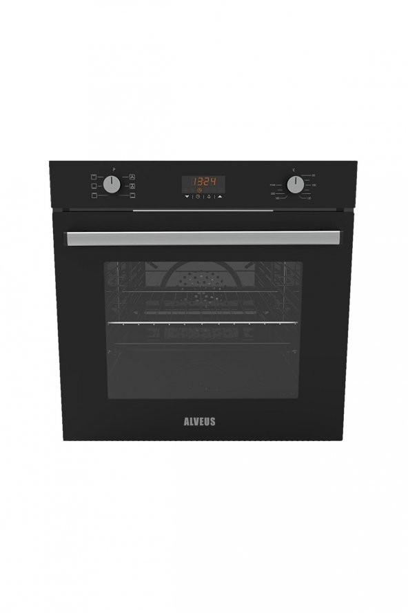 ALVEUS AKDENİZ 627 SİYAH 3LÜ ANKASTRE SET (İBER-GLS640-MFA627) - 4