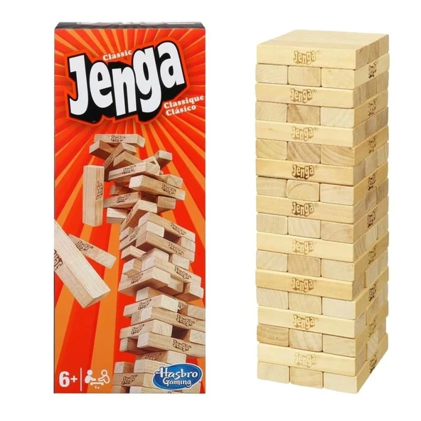 Nessiworld A2120 Hasbro Gaming - Jenga +6 yaş
