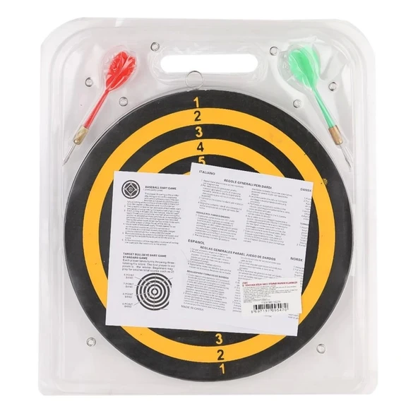 Nessiworld KZL-1423X  Küçük Dart 2 Yedek Oklu  - Kızılkaya Oyuncak - 5