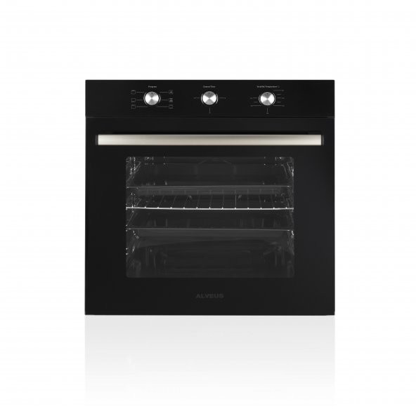 Alveus Century 614 Siyah 3Lü Ankastre Set(Modw-Gls640-Mfa614) - 6