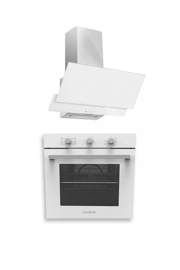 ALVEUS MAJESTIC BEYAZ 2Lİ ANKASTRE SET (MFA 627 - MOD 3000)