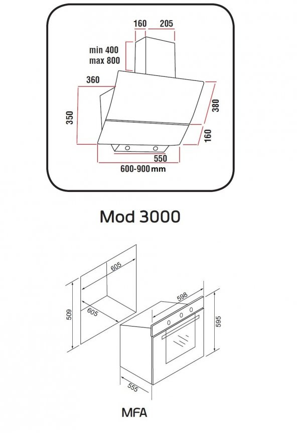 ALVEUS MAJESTIC BEYAZ 2Lİ ANKASTRE SET (MFA 627 - MOD 3000) - 4