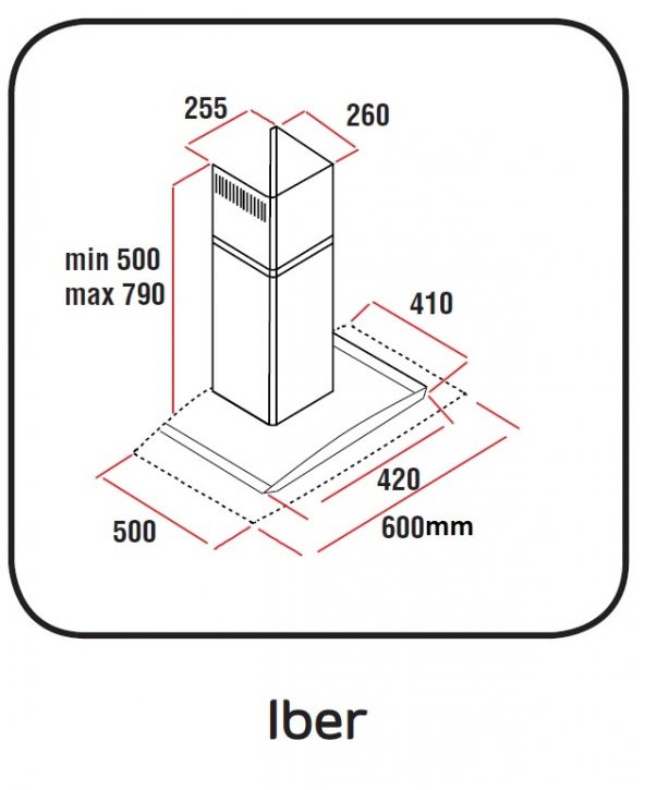 ALVEUS İBER SİYAH 2Lİ ANKASTRE SET (GLS 640 - İBER) - 3