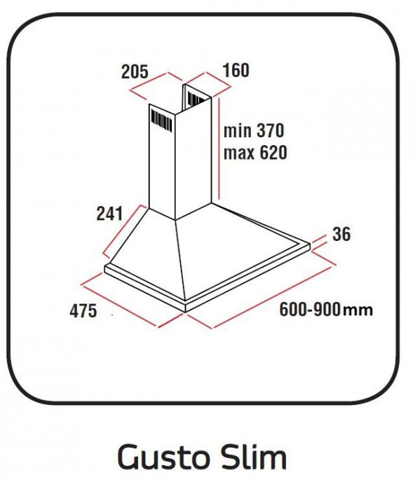 WHITE DAISY GUSTO INOX PİRAMİT DAVLUMBAZ - 3