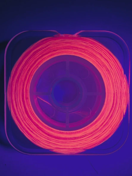 Eagenset Hazır Çapari Kombini Ultraviyole Uv Neon Turuncu Makara - 5