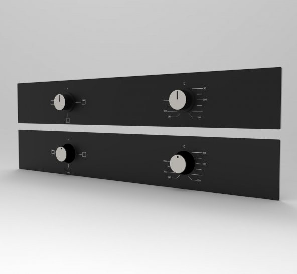 Alveus Mfa 604 Siyah Statik Ankastre Fırın - 2