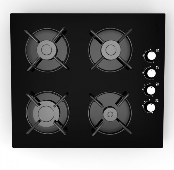 Alveus Gardenya 614 Siyah 3Lü Ankastre Set (Gls640-F17-Mfa614) - 3