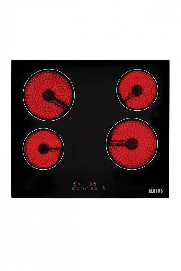 ALVEUS BEAUTY SİYAH 2Lİ ANKASTRE SET (MOD 3000 - VİTRO 641) - 3