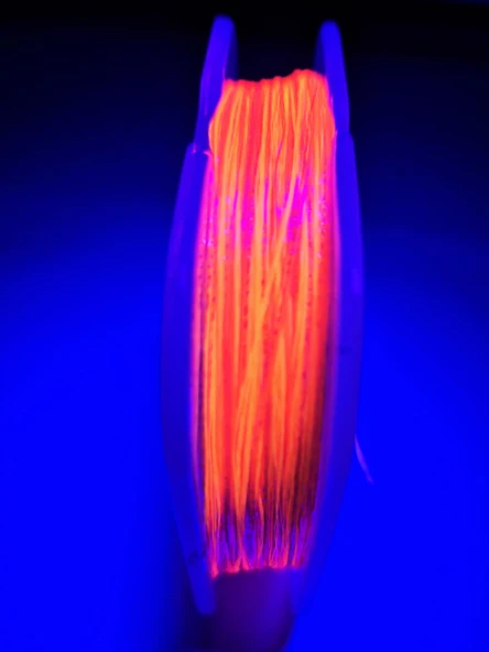 Eagenset Hazır Çapari Kombini Ultraviyole Uv Neon Turuncu Makara - 9