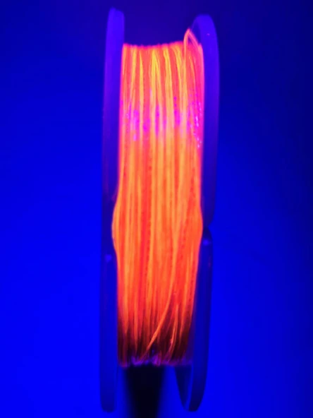 Eagenset Hazır Çapari Kombini Ultraviyole Uv Neon Turuncu Makara - 7