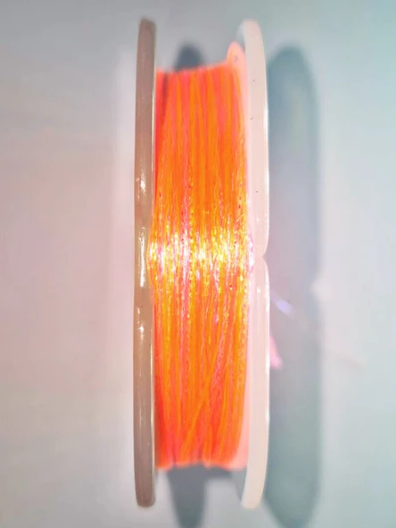 Eagenset Hazır Çapari Kombini Ultraviyole Uv Neon Turuncu Makara - 6
