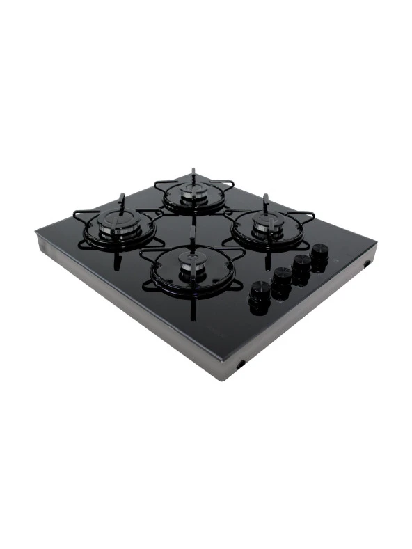 Alveus Segls 640 Siyah Cam Set Üstü Ocak