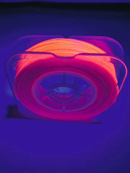 Eagenset Hazır Çapari Kombini Ultraviyole Uv Neon Turuncu Makara - 11