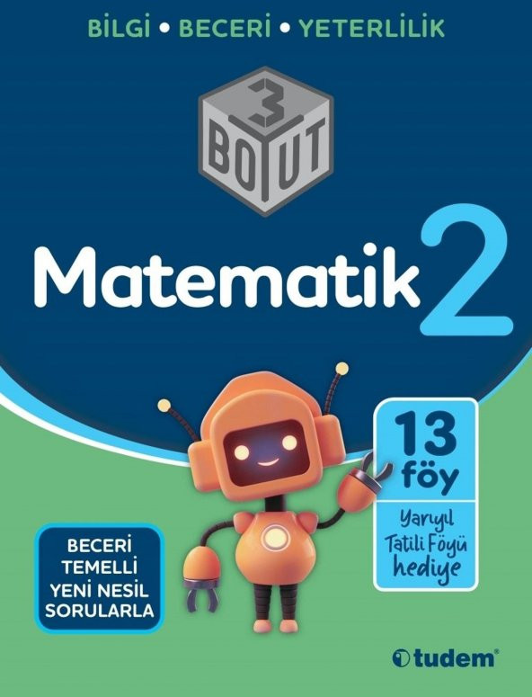 Tudem 2.Sınıf Matematik 3 Boyut