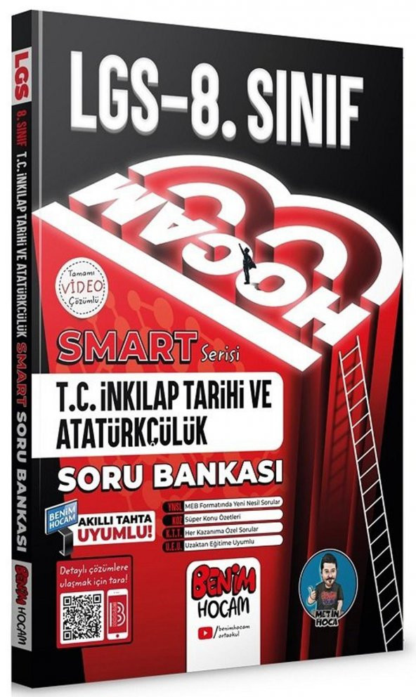 Benim Hocam LGS T.C. İnkılap Tarih ve Atatürkçülük Smart Soru Bankası