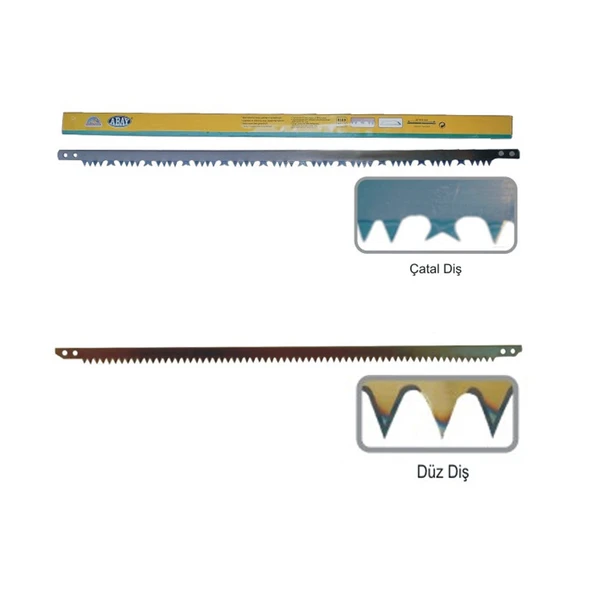 Abay Dar Kolastar Testere Ağzı - Düz Diş 75 cm ürün görseli