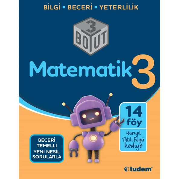 Tudem 3.Sınıf Matematik 3 Boyut