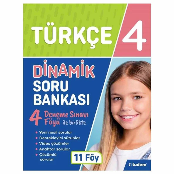 Tudem 4.Sınıf Türkçe Dinamik Soru Bankası