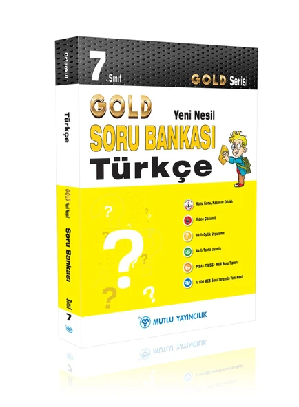 Mutlu 7.Sınıf Gold Türkçe Soru Bankası