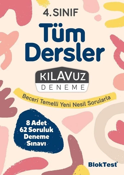 Bloktest 4.Sınıf Tüm Dersler Kılavuz Deneme