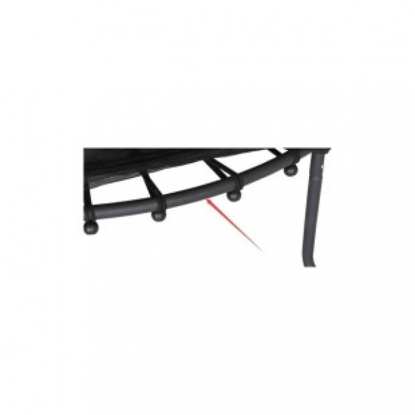 Güvenlik Fileli Çocuk Trambolin 140 Cm Pembe - 4
