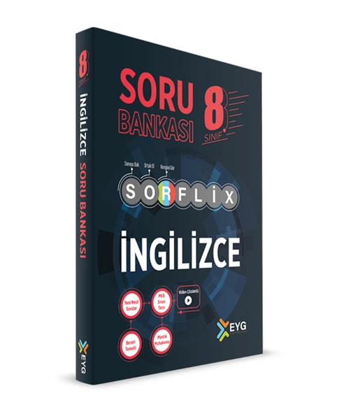 Eyg Sorflix 8.Sınıf İngilizce Soru Bankası