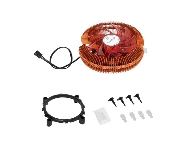 FRİSBY FCL-F1310G LGA775-115x Braket Intel 1366-115x Serisi - AMD AM2-AM2+-AM3-AM4 Serisi SOĞUTUCU - 2