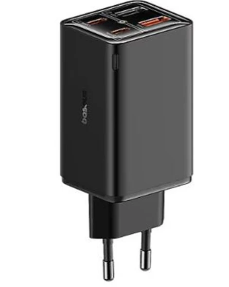 Baseus GaN6 65W Şarj+100W Cto C Kablo Siyah (P10162701113-00)