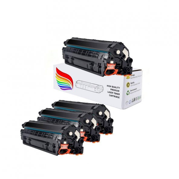 İnkwell Hp CE844A Toner 85A Muadil Toner 4lü Paket