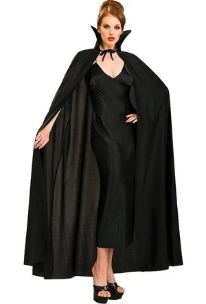 Nessiworld Siyah Renk Yakalı Halloween Pelerini 120 cm
