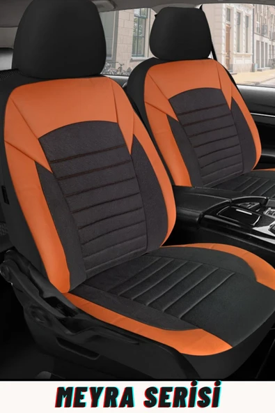 BMW I Serisi F20 HB 2011-2015 Aracınıza Uyumlu Meyra Serisi Tay Tüyü Deri Detay Taba