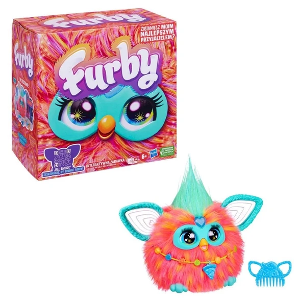 Nessiworld  F6744 Furby Mercan İnteraktif Peluş - 5