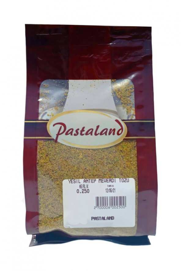 Pastaland Yeşil Antep Fıstığı Meverdi Toz 250 gr - 2