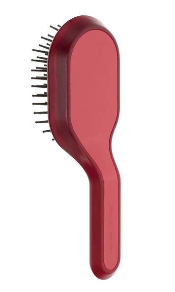 Janeke Curvy Bag Brush Magenta Color Saç Fırçası