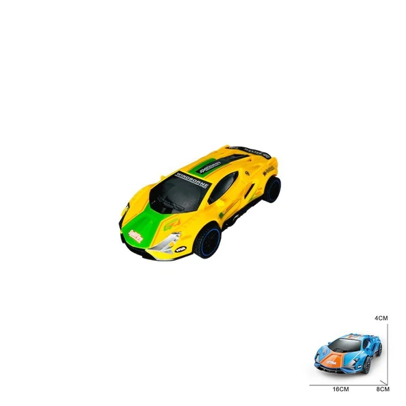 MG-D400-47 Sürtmeli Renkli Drift Arabası -Vardem Oyuncak - 2