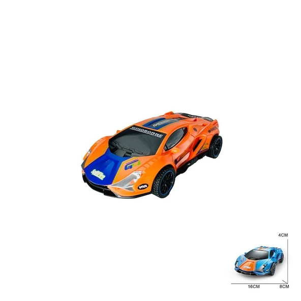 MG-D400-47 Sürtmeli Renkli Drift Arabası -Vardem Oyuncak - 3
