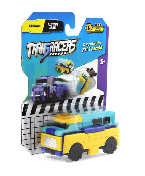 Transracers Dönüşen Araçlar Karavan / Alt Yapı Aacı - 2