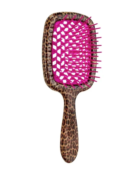 Janeke Superbrush Leopar Pembe Tarak