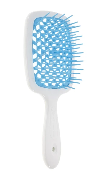 Janeke Superbrush Beyaz Mavi Tarak ürün görseli