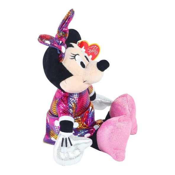 TY Sparkle Sesli Peluş Minnie Mouse Rainbow 21 cm - 3