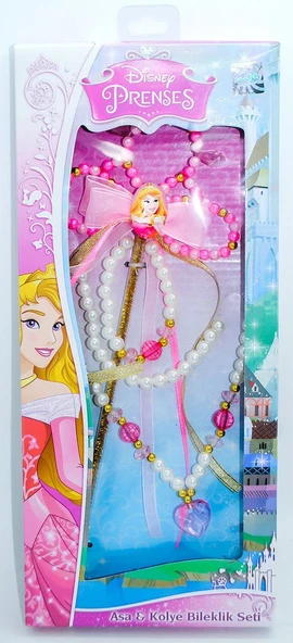 Disney Aurora Asa - Kolye - Bileklik Seti