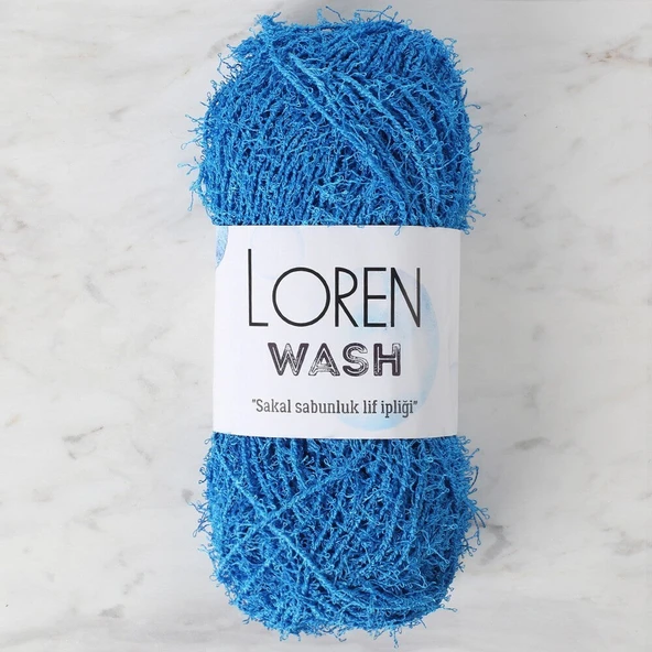 Loren Wash Koyu Mavi El Örgü İpi - R024 - 34016 ürün görseli