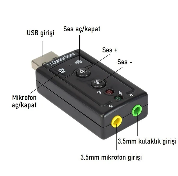 WellSound BM-800+USB Ses Kartı Profesyonel Mikrofon Seti - 5