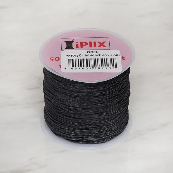 Loren Paraşüt İpi 100 mt Koyu Gri