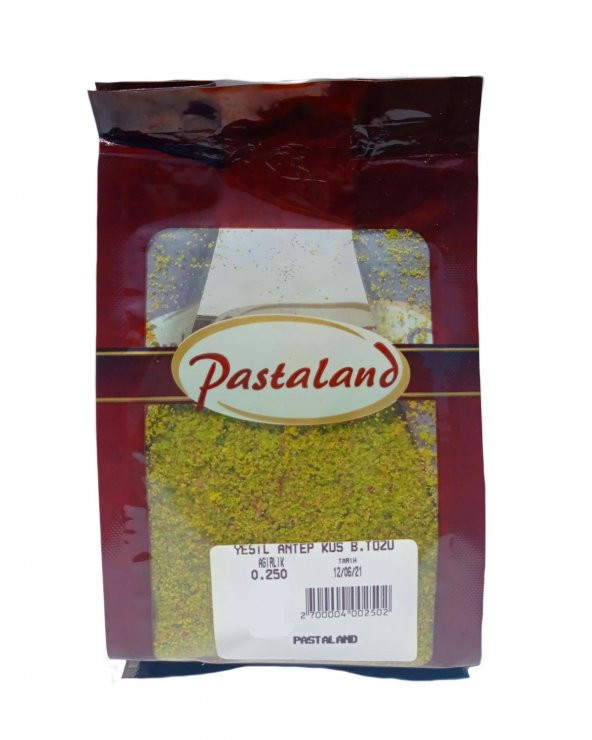 Pastaland Yeşil Antep Fıstığı Kuşboku Toz 250 gr - 2