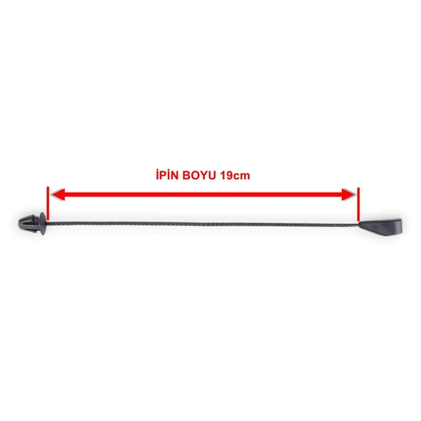 Seat İbiza 2018-2021 Bagaj Pandizot Askı İpleri 1 Çift 6F0863447B - 3