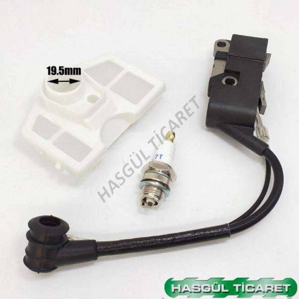 Hsgl Motorlu Testere Ateşleme Bobini Buji Hava filtresi Set - 3