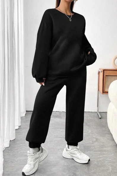 Unisex 1898 Baskılı Bisiklet Yaka Eşofman Takımı - 2