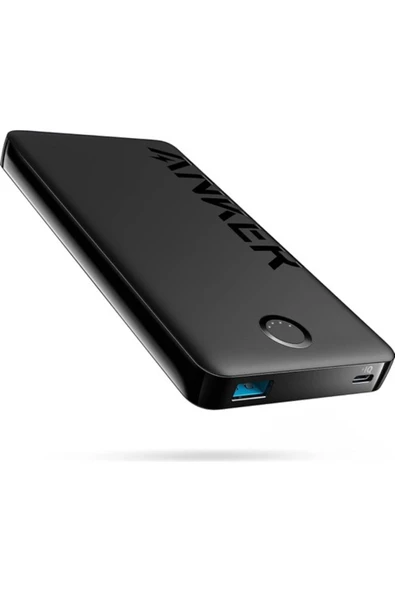 Anker 323 Powerbank 10000mah - Powercore 10k Iı Taşınabilir Hızlı Şarj Cihazı - 12w - Siyah - A1334