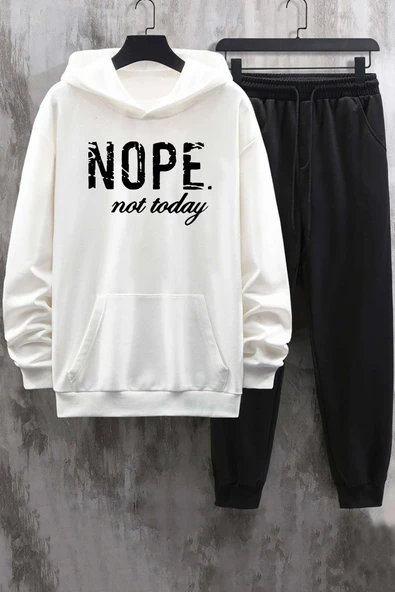 Unisex Nope Baskılı Eşofman Takımı - Resim 5